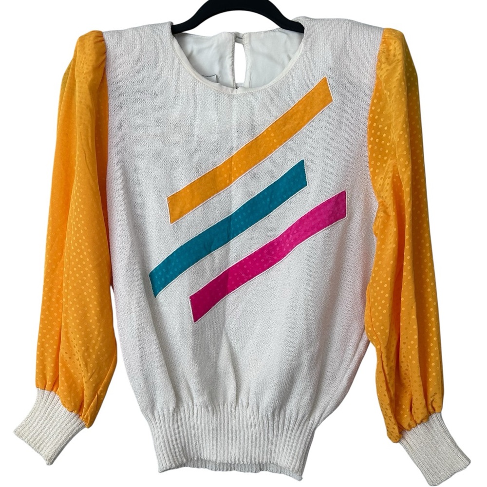 Anthony Sicari Women’s Vintage Sweater Blouse Top Size 12